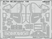 Eduard Accessories 481187 MC.202 exterior for Italeri 1:48