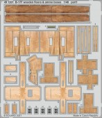 Eduard 491201 B-17F wooden floors & ammo boxes for HKM 1:48