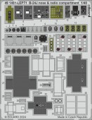 Eduard 491451 B-24J nose & radio compartment 1:48