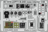 Eduard 491510 B-24D nose interior HOBBY BOSS 1:48
