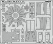 Eduard 491558 P-47D Razorback for Miniart 1:48
