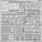 Eduard 53310 USS Sangamon CVE-26 island TRUMPETER 1:350