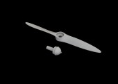 Eduard 632151 Bf 108 wooden propeller for Eduard 1:32