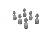 Eduard 632199 WWII USAAF oxygen cylinder A-4 PRINT 1:32