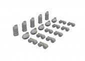 Eduard 632203 MG 15 magazines & case catchers PRINT 1:32