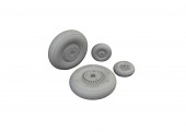 Eduard 632204 MC.205 Veltro wheels ITALERI 1:32