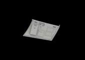 Eduard 632209 Hurricane Mk.II cockpit door PRINT for Revell 1:32