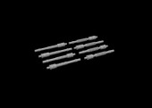 Eduard 632210 Hurricane Mk.IIc gun barrels for Revell 1:32