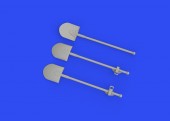 Eduard 635025 WWII German shovels PRINT 1:35