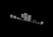 Eduard 635039 Sd.Kfz. 251/6 Ausf. C radio equipment PRINT DRAGON 1:35