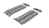 Eduard Accessories 635060 M1A1 Abrams tracks early (T-156) PRINT for Tamiya 1:35