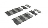 Eduard Accessories 635063 T-34 V pattern tracks PRINT for Tamiya 1:35