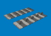 Eduard Accessories 635064 T-34 early tracks (model 1940) PRINT for Tamiya 1:35