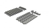 Eduard Accessories 635066 Tiger I early tracks PRINT for Tamiya 1:35