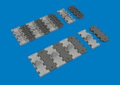 Eduard Accessories 635070 SU-122 tracks PRINT for Tamiya 1:35