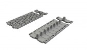 Eduard Accessories 635072 M4A3E8 Sherman T66 tracks PRINT for Tamiya 1:35