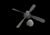 Eduard 6481007 P-51B/C Hamilton Standard propeller uncuffed EDUARD 1:48