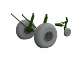 Eduard 6481020 B-17F wheels diamond tread 1:48