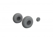 Eduard 6481024 B-17F wheels cross tread 1/48 1:48