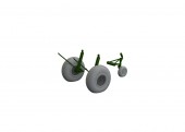Eduard 6481026 B-17F wheels oval tread 1/48 1:48
