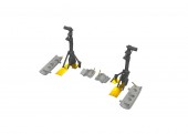 Eduard 6481074 P-40E undercarriage legs PRINT EDUARD 1:48