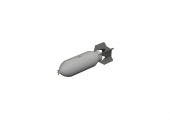 Eduard 6481076 P-40 1000lb US bomb EDUARD 1:48