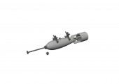 Eduard 6481077 P-40 250lb Mk.2 British bomb PRINT EDUARD 1:48