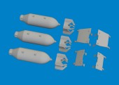 Eduard 6481079 P-40 500lb M64 US bombs EDUARD 1:48