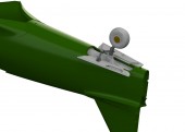 Eduard 6481100 P-40E tail wheel bay PRINT EDUARD 1:48