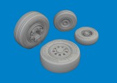 Eduard 6481110 F-35C wheels TAMIYA 1:48