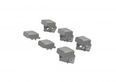 Eduard 6481119 UH-60 flare dispensers PRINT ICM 1:48