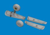Eduard 6481143 P-40N tail wheel bay PRINT 1/48 for Eduard 1:48