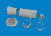 Eduard 6481149 MiG-21F exhaust nozzle PRINT for Eduard 1:48