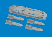 Eduard 6481152 S-199 4xETC 50 rack w/ bombs PRINT for Eduard 1:48