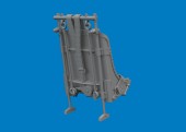 Eduard 6481155 P-47D Razorback seat w/ intergral seat belts PRINT for Miniart 1:48