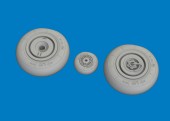 Eduard 6481159 Hs 129B wheels for Takom 1:48