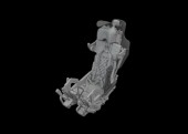 Eduard 6481160 MiG-21F ejection seat w/ integral seat belts PRINT for Eduard 1:48