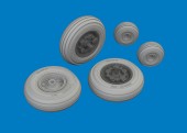 Eduard 6481164 Harrier wheels for Uma Models 1:48