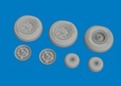 Eduard 6481164 Harrier wheels for Uma Models 1:48