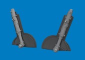 Eduard 6481173 Spitfire Mk.Vc undercarriage legs PRINT for Eduard 1:48