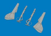 Eduard 6481178 Fw 190A-8 undercarriage legs PRINT for Eduard 1:48