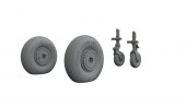 Eduard Accessories 6481239 MC.202 wheels for Italeri 1:48