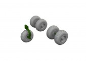 Eduard Accessories 6481240 Jaguar T.2 / T.4 wheels for Airfix 1:48