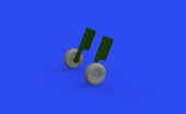 Eduard 648699 Chipmunk T.10 wheels for AIRFIX 1:48