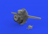 Eduard 648795 F4F-3 wheel bay PRINT for EDUARD 1:48