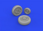 Eduard 648833 F-16C wheels late for KINETIC 1:48