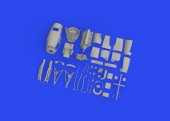 Eduard 648936 P-38J left engine PRINT TAMIYA 1:48