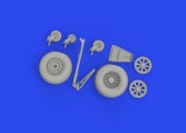 Eduard 648965 TBF/TBM wheels w/pattern ACADEMY 1:48