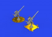 Eduard 653019 IJN Type 96 25mm AA gun (single) PRINT 1:350