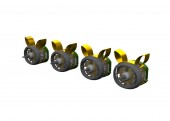 Eduard 672386 B-24H engines PRINT AIRFIX 1:72